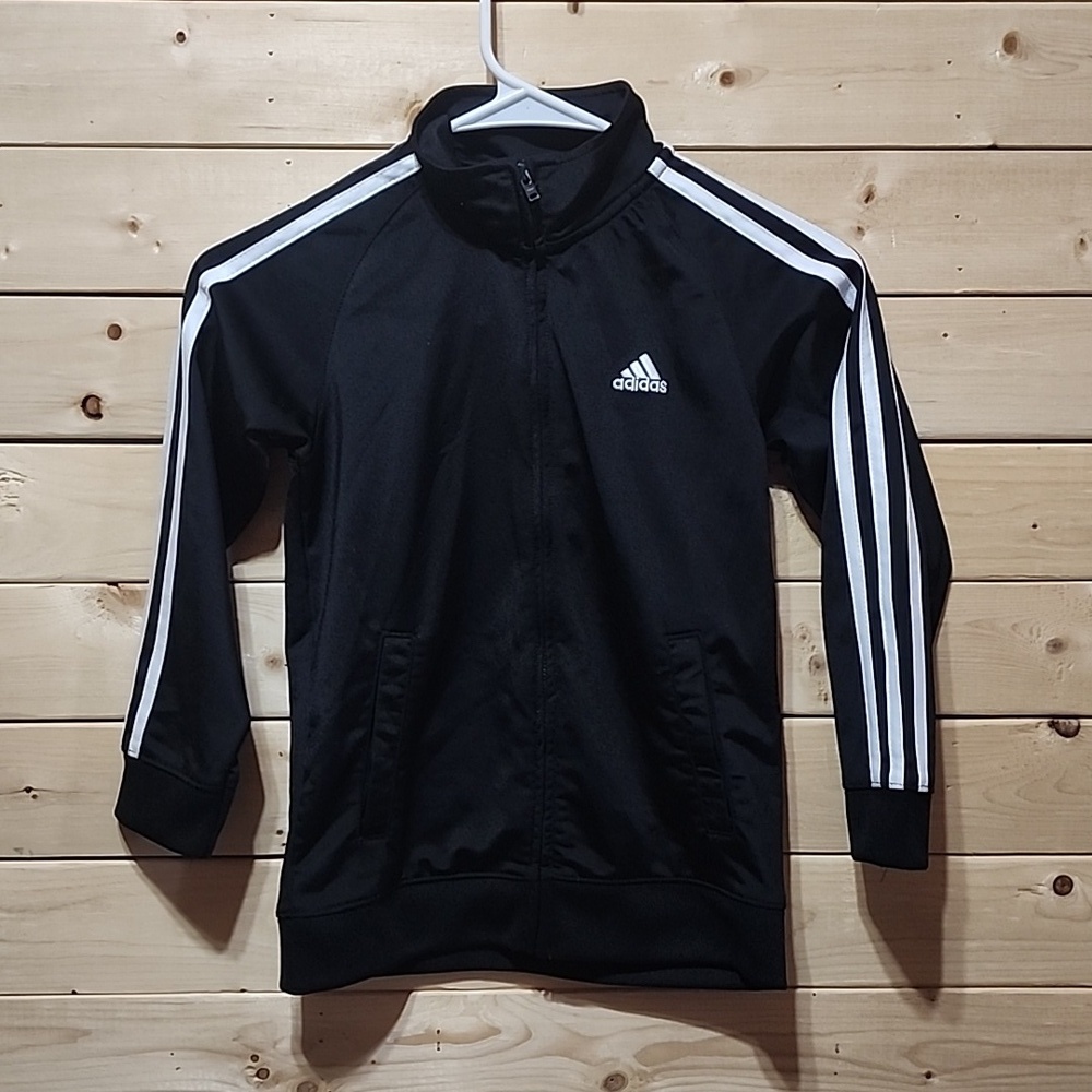 Adidas Boys tmTrack Jacket Size 7
